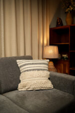 Ivory Weave--Boho Cushion cover - Image 3