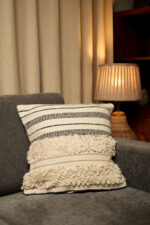 Ivory Weave--Boho Cushion cover