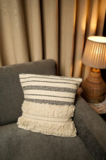 Ivory Weave--Boho Cushion cover - Image 2